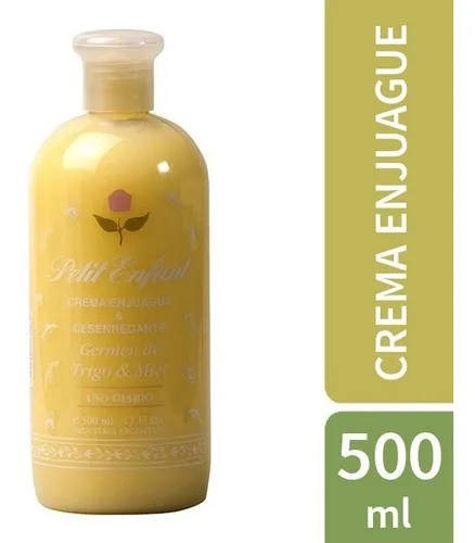 PETIT ENFANT CREMA ENJUAGUE Y DESENREDANTE X500ML